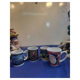 Collectible Holiday Coffee Mug Set