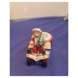 Christmas Bear Sleigh Tealight Holder