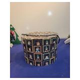 Decorative Winter Snowman Hat Box