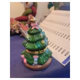 Decorated Christmas Tree Trinket Box