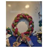 Handcrafted Fabric Twist Wreath