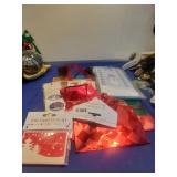 Christmas Gift Card Holders and Wrapping Supplies Lot