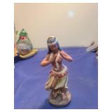 Hawaiian Hula Dancer Figurine