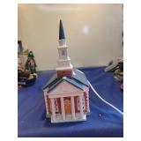 1994 Dickens Keepsake Church Building Miniature needs light bulb in box