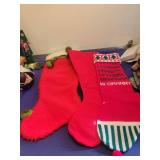Personalized Grandma Christmas Stockings Set