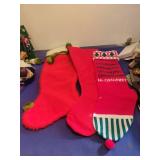 Personalized Grandma Christmas Stockings Set