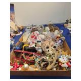 Large Collection of Vintage Christmas Ornaments