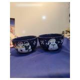 Winter Scenes Ceramic Bowl Set