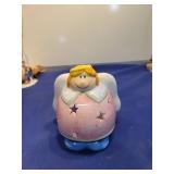 Decorative Ceramic Angel Tea Light Holder