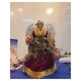 Vintage Christmas Angel Tree Topper