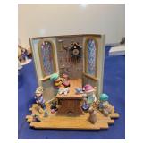 Vintage Gnome Workshop Diorama Set