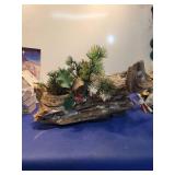 Handcrafted Christmas  Driftwood Display