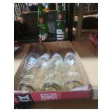 Vintage 7UP Glass Bottle Collection