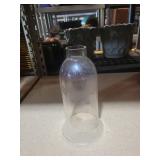 Vintage Clear Glass Hurricane Lamp Chimney 5