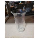 Vintage Clear Glass Hurricane Lamp Chimney 5