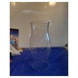 Clear Glass Hurricane Lamp Chimney