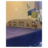 Vintage Christmas Train Wall Decoration