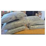 $57 For 3 chairs! Oslimea Cushions and Covers Water UV Resistant, 20 x 20,