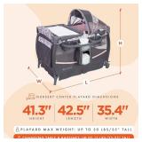 $144 Baby Trend Deluxe II Nursery Center Playard, Bluebell