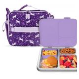 $74 Bentgo Kids Insulated Lunch Bag & Stainless Steel Box (Unicorn)