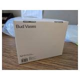 2pk Bud Vase: Cobalt Blue & White w/ Blue Specks, 5"" Room Essentials