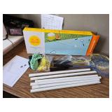 Badminton Set - Sun Squad: 4 Racquets, Bag, Lawn Sports for Adults
