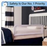 Dream On Me Adjustable Mesh Bed Rail (White)
