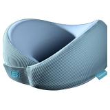Skechers Memory Foam Neck Pillow, Comfortable & Breathable Travel