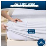 Utopia Bedding Waterproof Mattress Protector Full - 2 Pack
