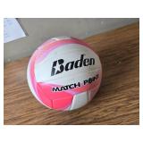 Baden Match Point Volleyball (Official Size), Neon Pink/White