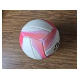 Baden Match Point Volleyball (Official Size), Neon Pink/White