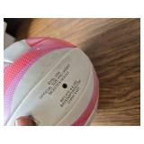 Baden Match Point Volleyball (Official Size), Neon Pink/White