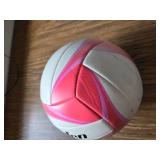Baden Match Point Volleyball (Official Size), Neon Pink/White