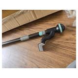 Zenna Home Tension Rod, 48-84 In, Bronze, Decorative Finials