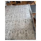 $110 Moynesa Grey Vintage Rugs 8x10, Soft Non-Slip Neutral Carpets