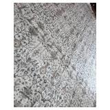 $110 Moynesa Grey Vintage Rugs 8x10, Soft Non-Slip Neutral Carpets