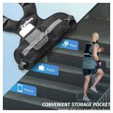ZELUS Weighted Vest: Adjustable 11-20b for Workouts