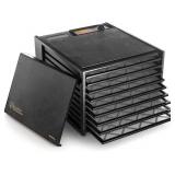 $250 Excalibur 9-Tray Food Dehydrator, 600W, 15 Sq Ft, Black