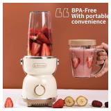 La Reveuse Blender, 300W, 17oz Cup/10oz Mug, Retro Style