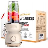 La Reveuse Blender, 300W, 17oz Cup/10oz Mug, Retro Style