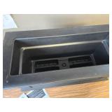 $71 Mayne Cape Cod Planter Black 24in L x 11in W x 11in D