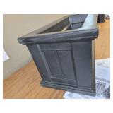 $71 Mayne Cape Cod Planter Black 24in L x 11in W x 11in D