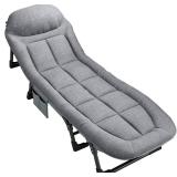 $471 Folding Bed Iron Frame w/ 6 Positions 400lb, 70.8*11*22in