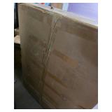 $250 Dark Grey Corduroy Chinille Sofa Bed with Arm Rests and Plug Ins