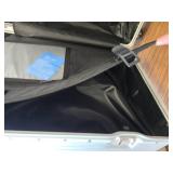 $110 HotWay 20" PC Hard Shell Carry On, Aluminum Frame, TSA Locks, SILVER.