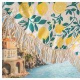 MINNIDIP Round Outdoor Patio Beach Umbrella - Limone