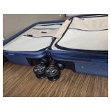 $314 Travelpro Platinum Elite 21-Inch Spinner, Dark Sky Blue