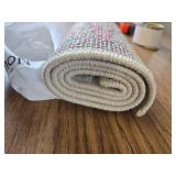 Passion Ivory/Pink 2 ft. X 3 ft. Persian Modern Doormat