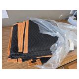 Nouva Heavy Duty Moving Blankets, 6 Pack, 72"x40", Furniture Pads