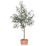 4FT Olive Tree Artificial Plant with Lifelike Fruit